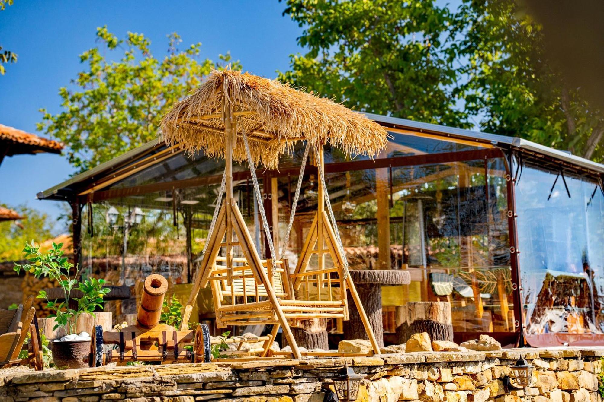 Complex Arbanashki Style-Panoramic View With Summer And Winter Terrace, Jacuzzi, Sauna, Children'S And Adult Area With Cinema Summer Arbanasi Bagian luar foto